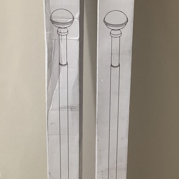 **NEW IN THE BOX** Adjustable Curtain Rod (48-88”) - 2 available - Picture 3 of 3